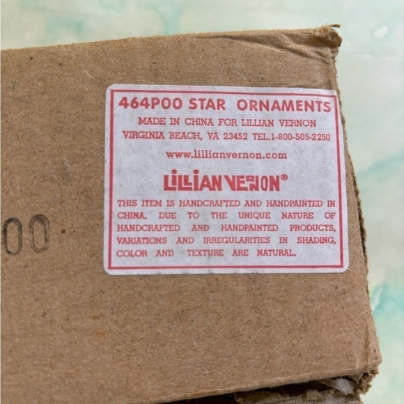 Lillian Vernon vintage holiday star ornaments - Picture 2 of 11
